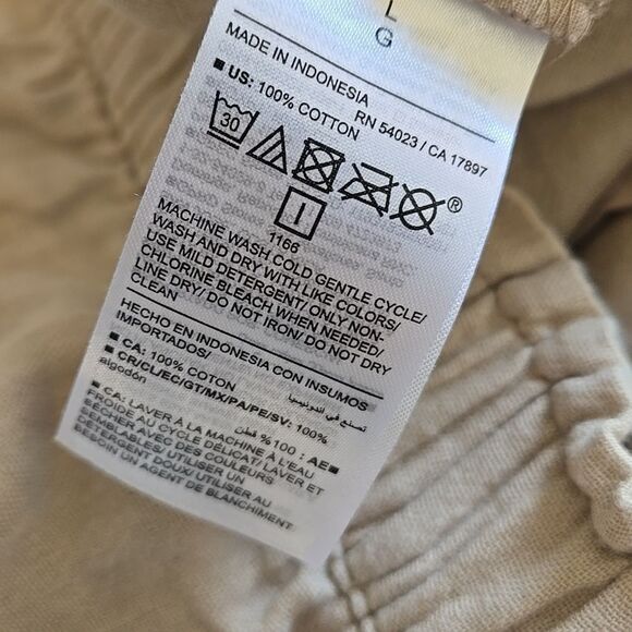 Old Navy Tan High Rise Wide Leg Lounge Beach Pants - Picture 6 of 6